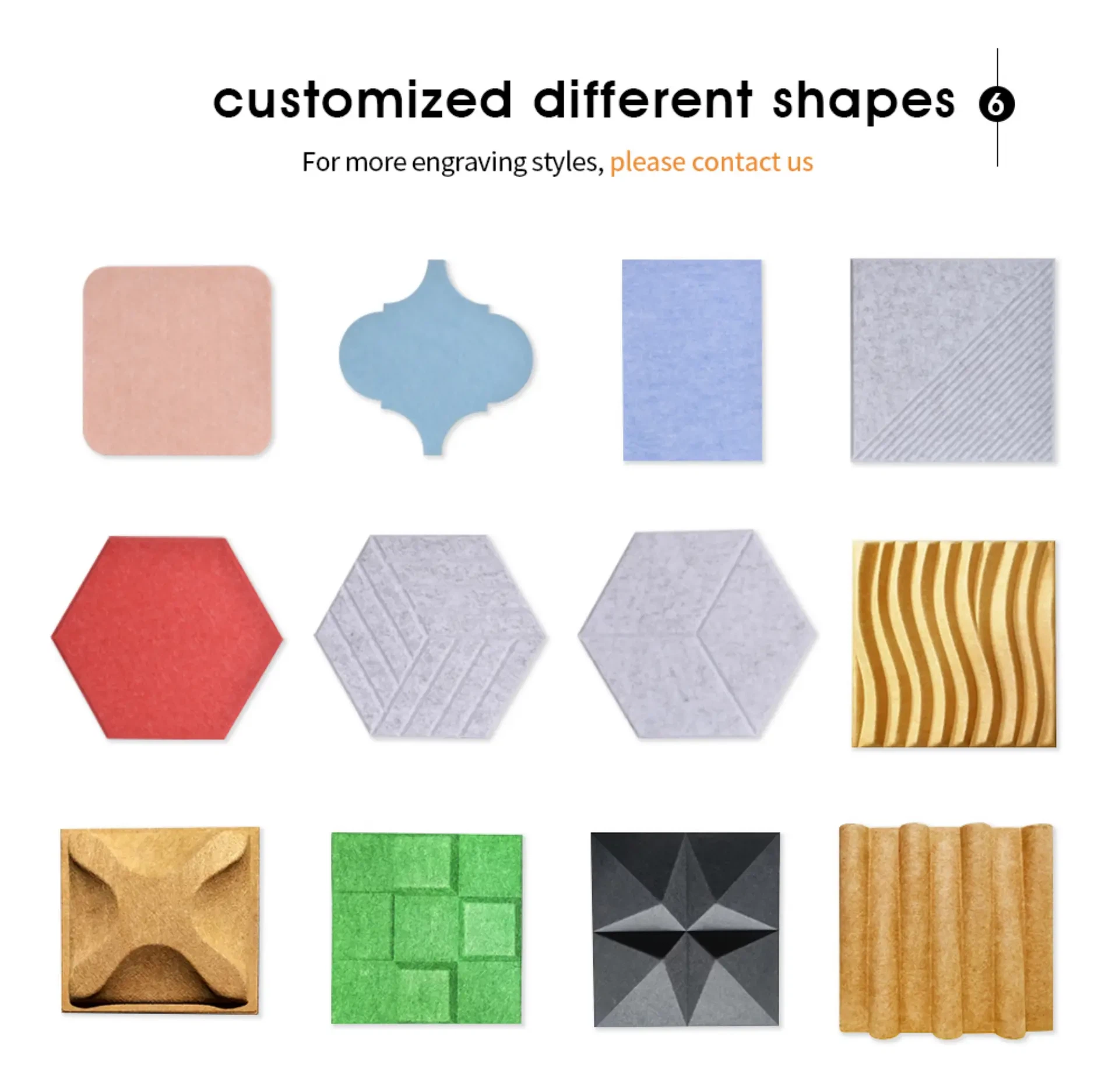 7acoustic polyester fiber sheets